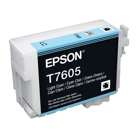 Epson Light Cyan Standard Capacity UltraChrome HD Pigment Ink Cartridge for SureColor P600 - SuperSaverAU - view 1