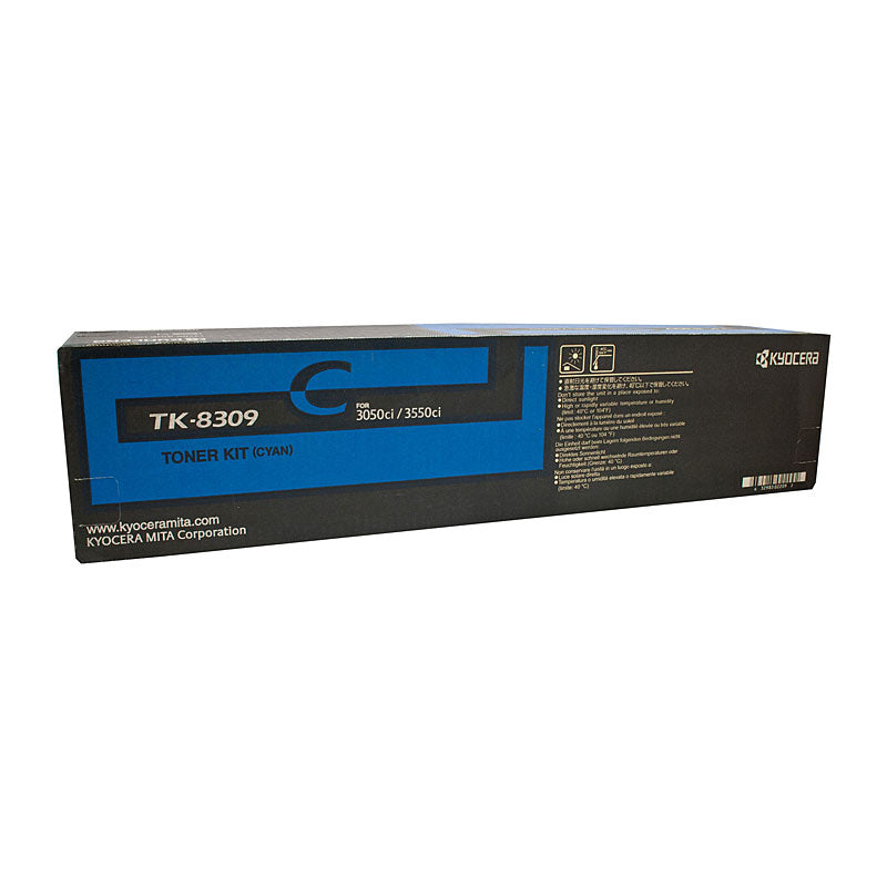 Kyocera Cyan Toner Cartridge 15,000 Pages Compatible with TASKALFA 3050CI/3550CI - SuperSaverAU - view 1