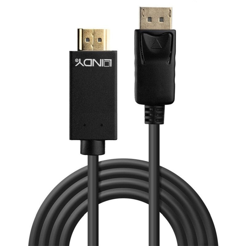 Lindy DisplayPort to HDMI Cable - 4K UHD Support - SuperSaverAU - view 2