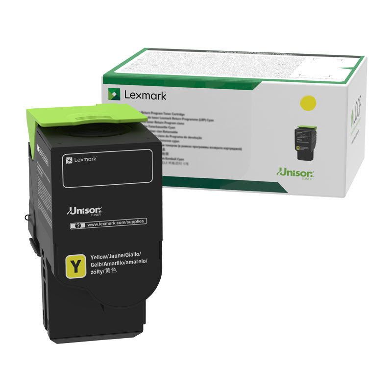 LEXMARK C236 HY Yellow Toner Cartridge - 2300 Pages - SuperSaverAU - view 1