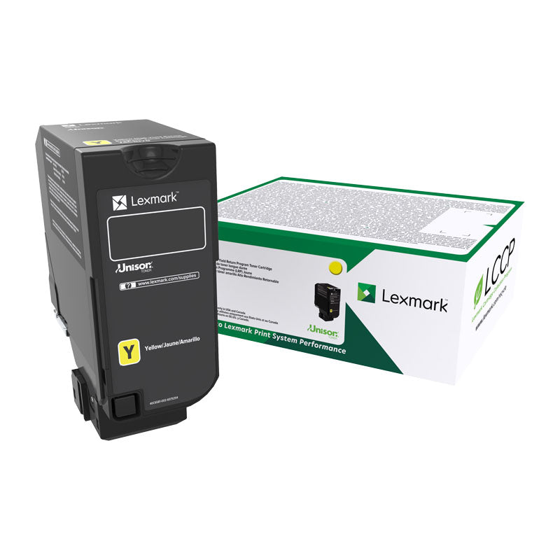 LEXMARK 74C60Y0 Yellow Toner - SuperSaverAU - view 1