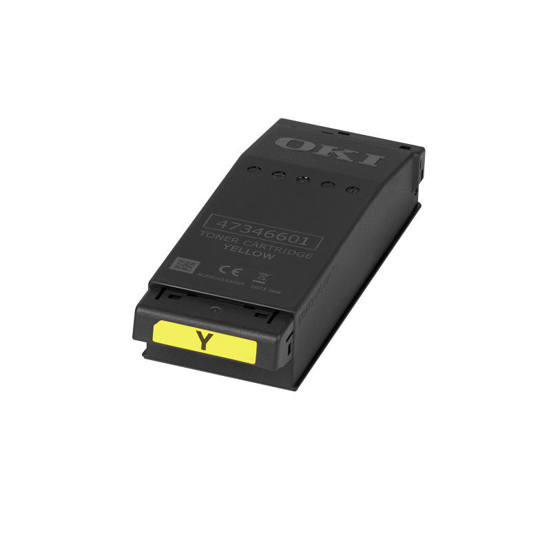 OKI Genuine Yellow Toner Cartridges C650DN - Yields 6,000 Pages - SuperSaverAU - view 1