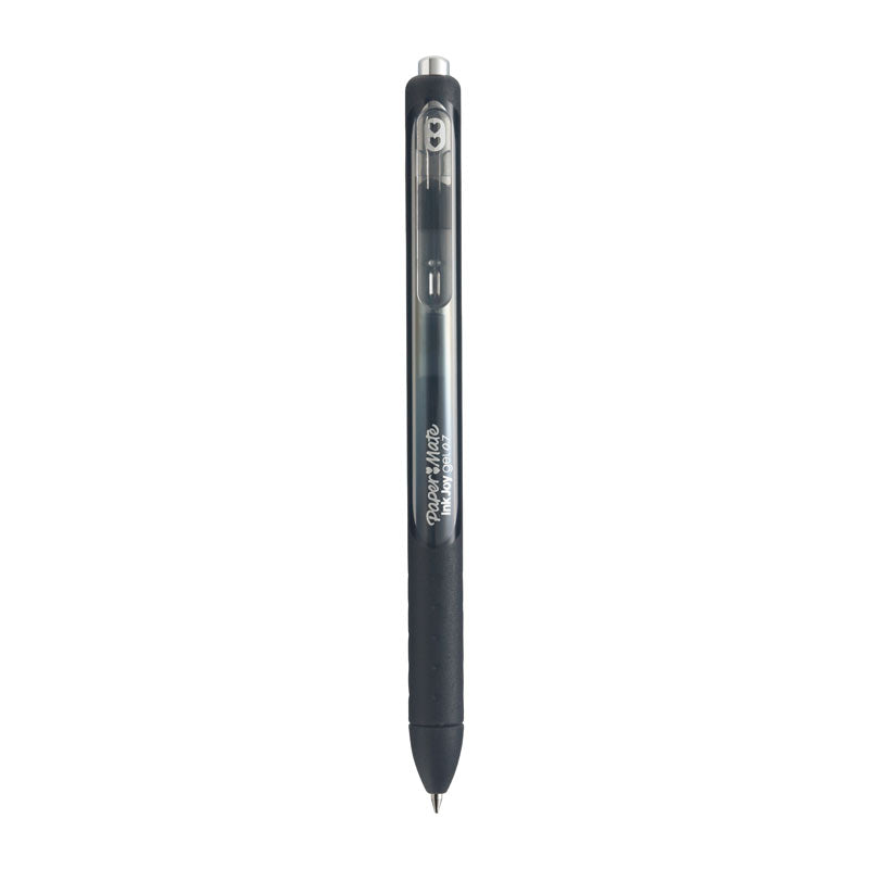 PAPER MATE Inkjoy RT Gel Pen Black Box of 12 - Smooth Writing, Quick-Drying - SuperSaverAU - view 1