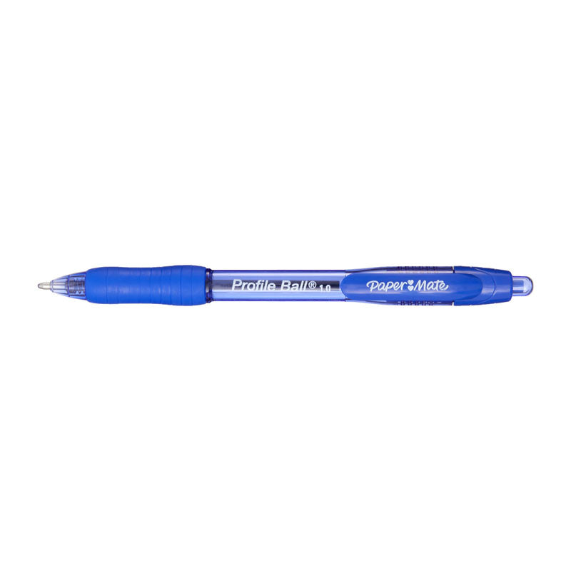 PAPER MATE Profi RT 1.0 Ball Pen Blue Pack of 2 Boxes of 6 - SuperSaverAU - view 4