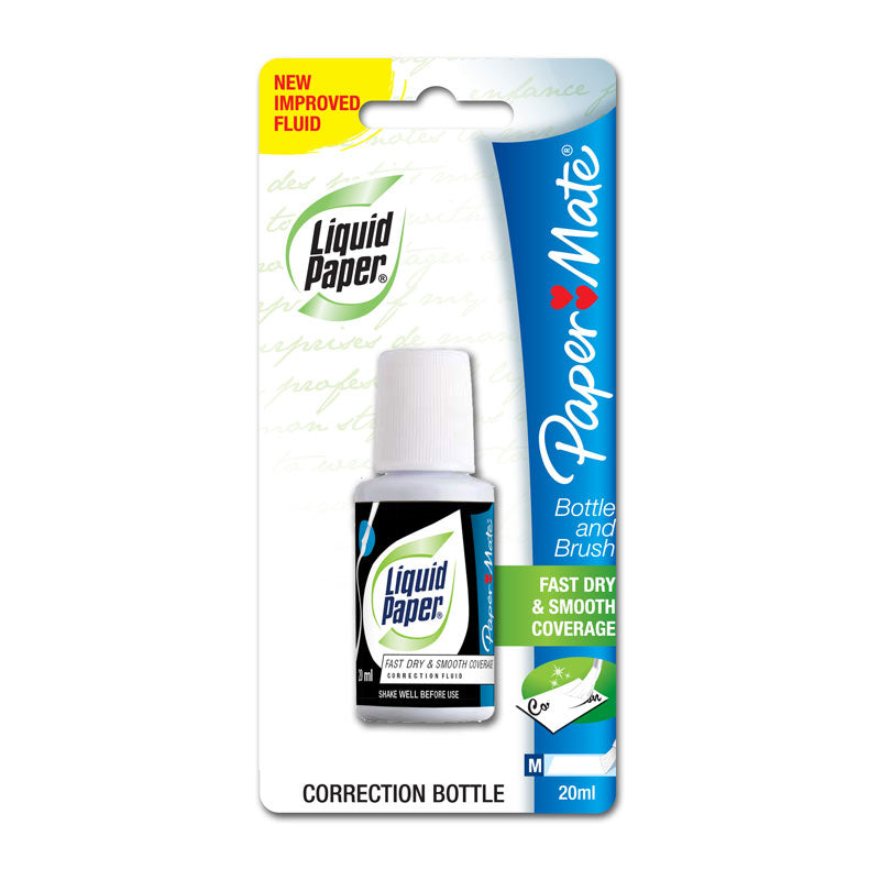 PAPER MATE LP Correct Fluid 20ml Box of 12 - SuperSaverAU - view 3
