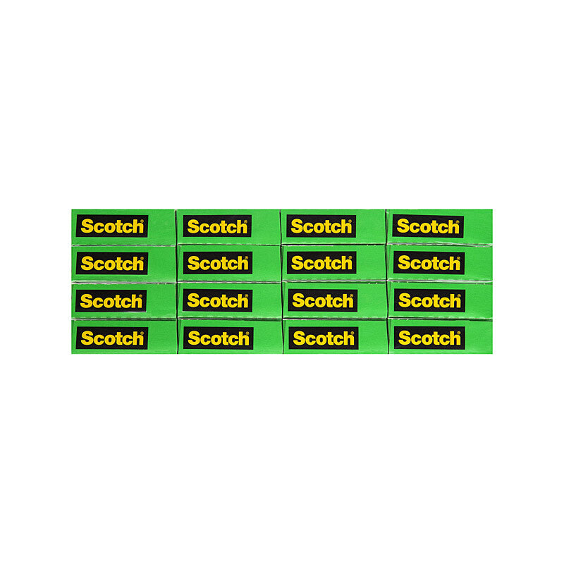 Scotch Magic Tape 19mm x 25M Pack of 16 - Invisible and Removable Adhesive - SuperSaverAU - view 3