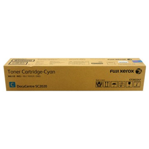 FUJI Xerox Cyan Toner CT202247 Printer Cartridge - SuperSaverAU - view 1
