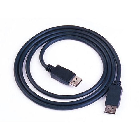 8WARE DisplayPort DP Cable 3m Male to Male 4K x 2K 85% OD: 7m3mm, Black color - SuperSaverAU - view 1