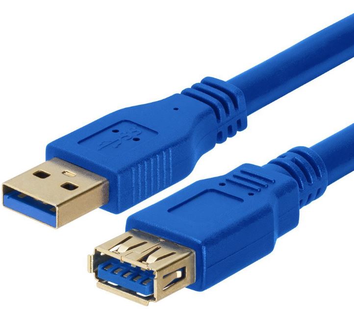 ASTROTEK USB 3.0 Extension Cable 3m - Type A Male to Type A Female Blue Colour - SuperSaverAU - view 1