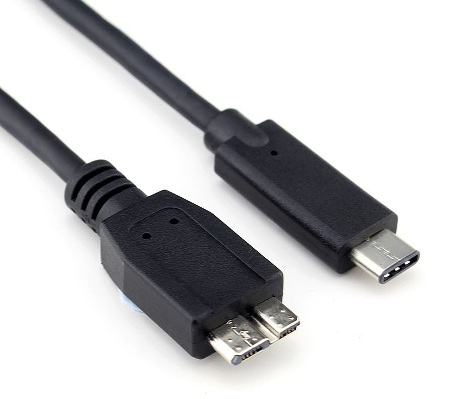 Astrotek USB-C 3.1 Type-C Male to USB 3.0 Micro B Male 1m Cable - SuperSaverAU - view 1