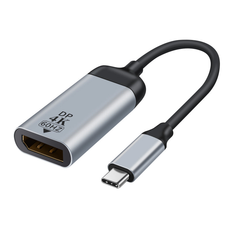 ASTROTEK USB-C to DP DisplayPort Male to Female Adapter 15cm cable support4K@60Hz Aluminum shell Gold plating for Windows Android Mac OS - SuperSaverAU - view 1
