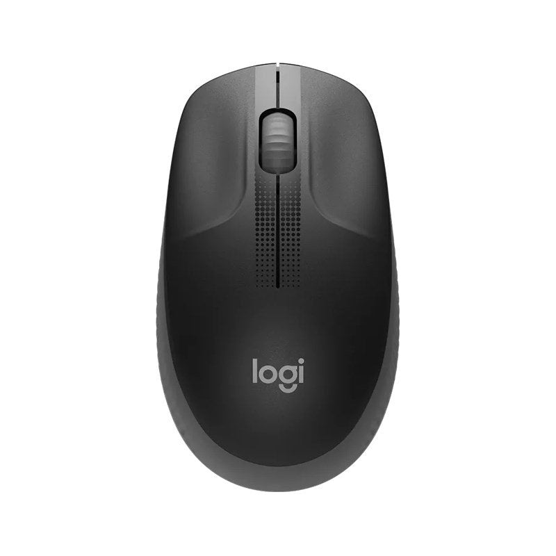 Logitech M190 Wireless Mouse - Full-Size, Charcoal, 1000 dpi, 18 Months Battery - SuperSaverAU - view 1