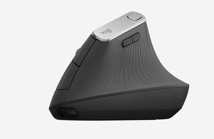 Logitech MX Vertical Ergonomic Mouse 400-4000 DPI Rechargeable Wireless - SuperSaverAU - view 1