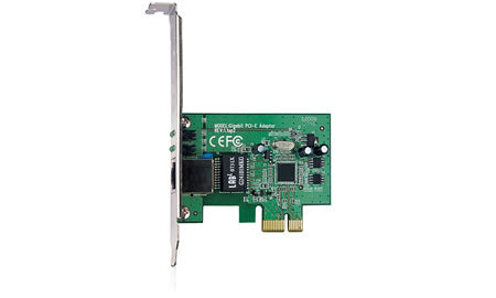 TP-LINK TG-3468 Gigabit PCI Express LAN Adapter Card 10/100/1000 Realtek - SuperSaverAU - view 1