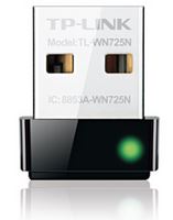 TP-Link TL-WN725N N150 Nano Wireless N USB Adapter 2.4GHz (150Mbps) 1xUSB2 802.11bgn Internal Antenna miniature design for Notebook Laptop - SuperSaverAU - view 1