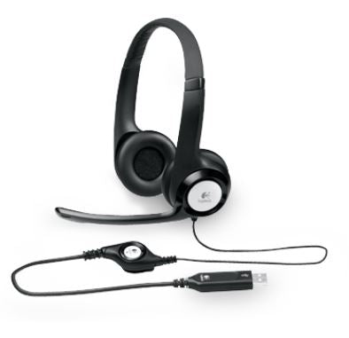 Logitech H390 USB Headset Adjustable,USB,2 Years Noise cancelling mic In-line audio controls - SuperSaverAU - view 1