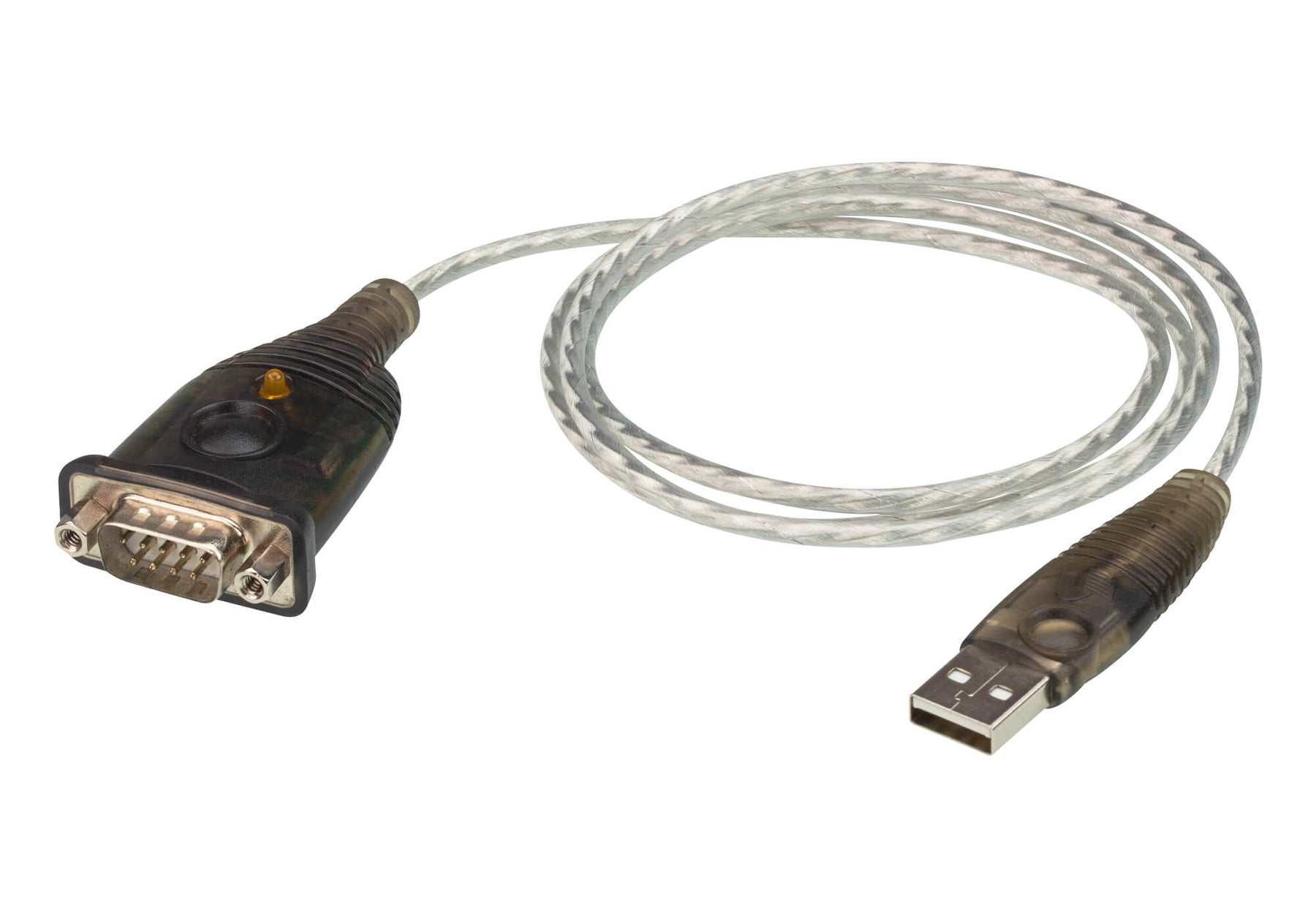 ATEN USB to RS232 converter with 1m cable, 921.6 Kbps Transfer Rate, Compatible with Windows, Mac, Linux - SuperSaverAU - view 1