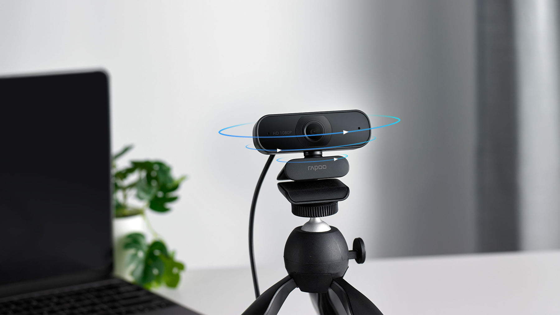 RAPOO C260 1080P FHD USB Webcam for Teams & Zoom