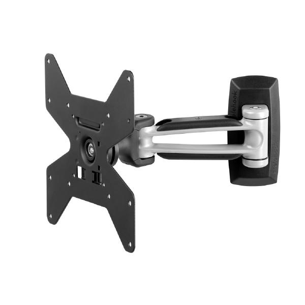Atdec Telehook Full Motion Wall Mount Die Cast Aluminium Max 25kg VESA 200x200 - SuperSaverAU - view 1