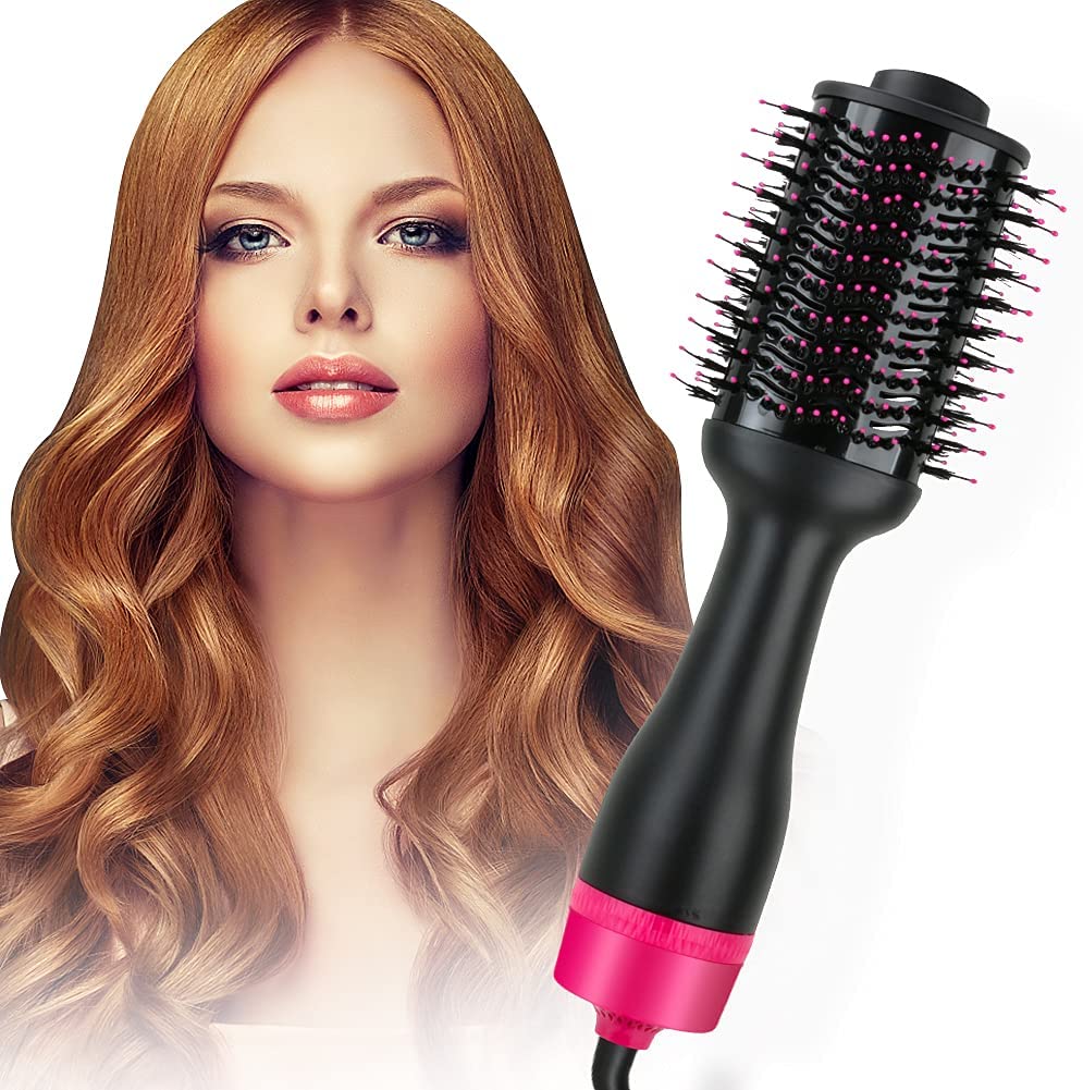 Premium One-Step Hot Air Hair Dryer Brush with Negative Ion AU Plug