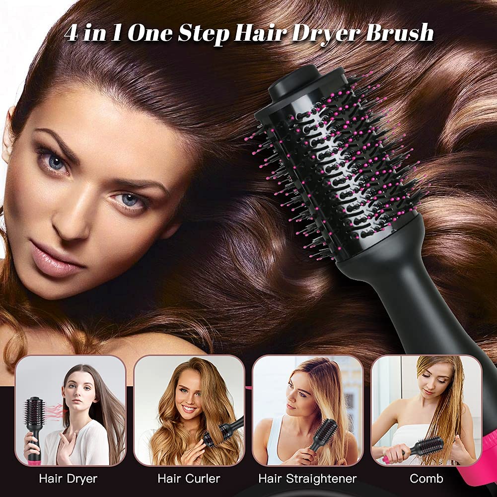 Premium One-Step Hot Air Hair Dryer Brush with Negative Ion AU Plug