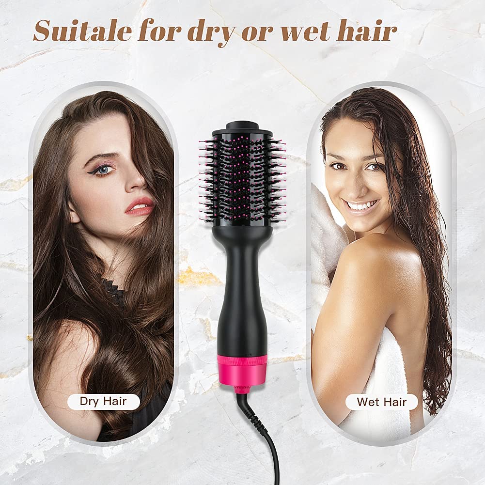 Premium One-Step Hot Air Hair Dryer Brush with Negative Ion AU Plug