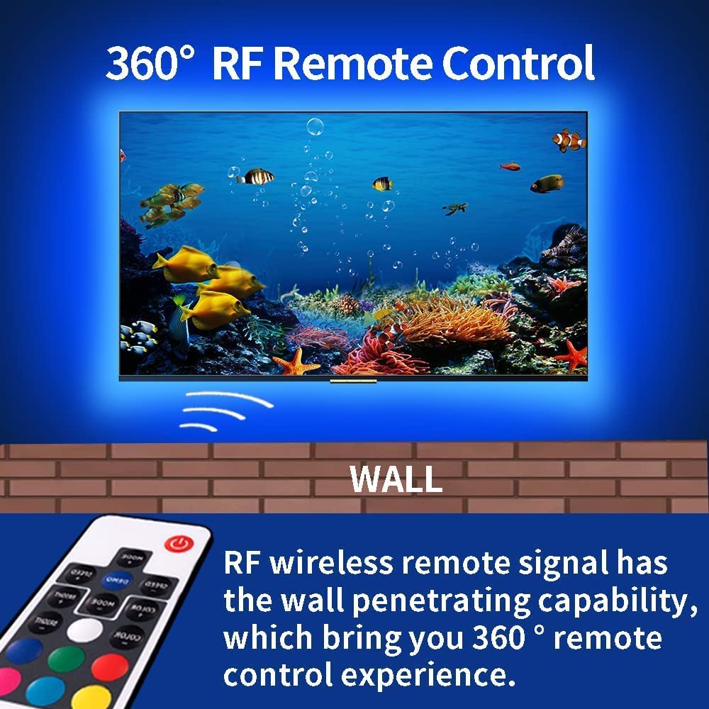 Premium 3M LED Strip Lights for TV Gaming and Computer Setup
