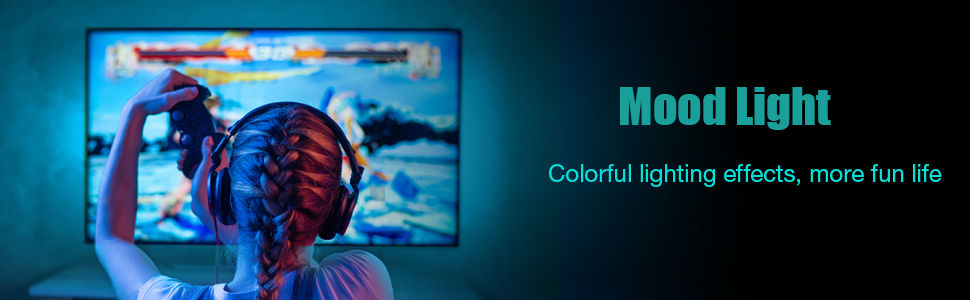 Premium 3M LED Strip Lights for TV Gaming and Computer Setup