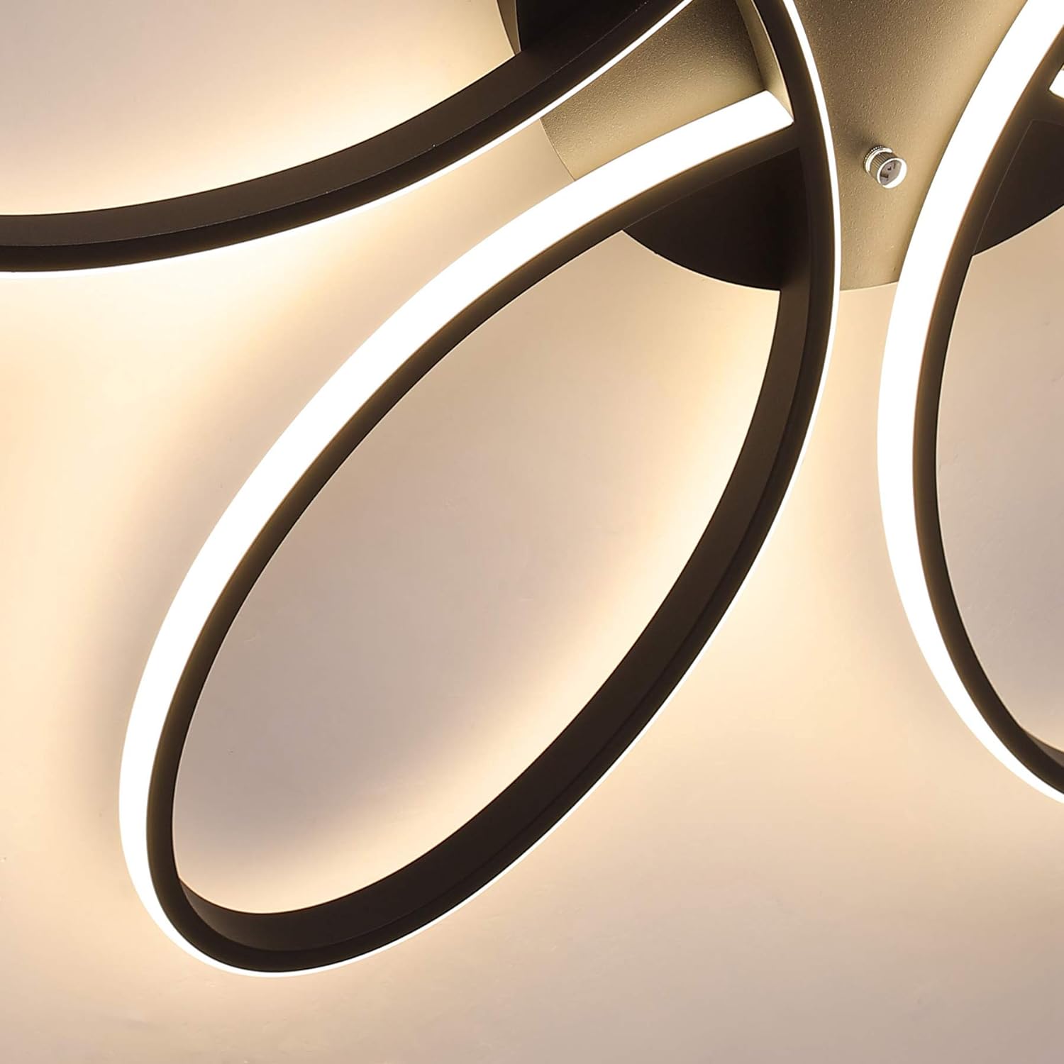 Premium Modern Dimmable LED Chandelier with Remote - 90cm