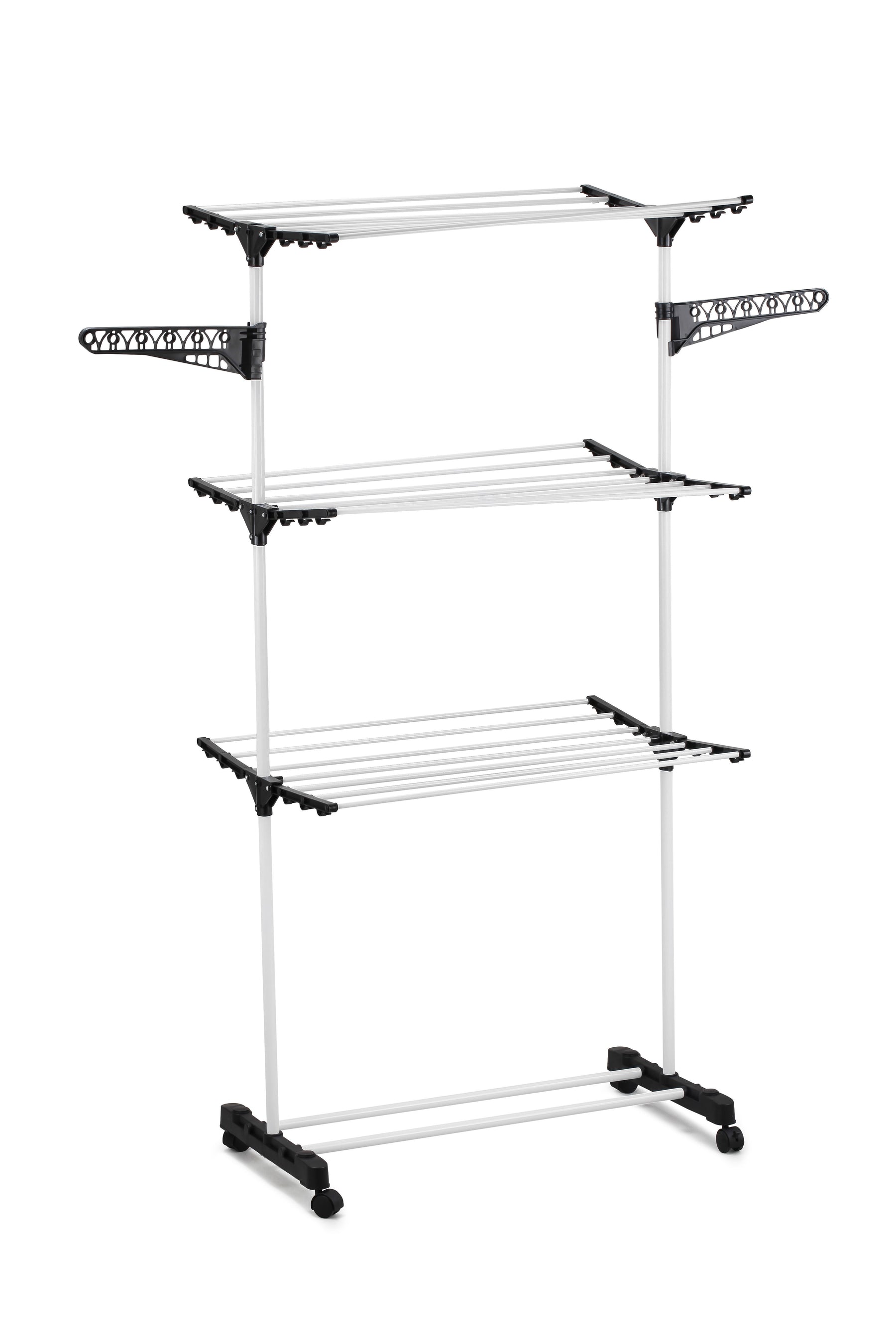 CARLA HOME 3 Tier Folding Clothes Laundry Drying Rack 165x140x57 cm, Portable - SuperSaverAU - view 1