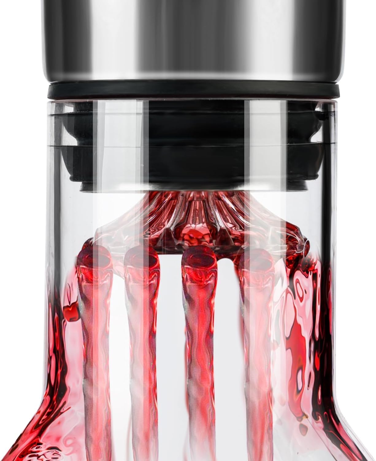 CARLA HOME Iceberg Wine Decanter with Aerator Filter and Lid - SuperSaverAU - view 7
