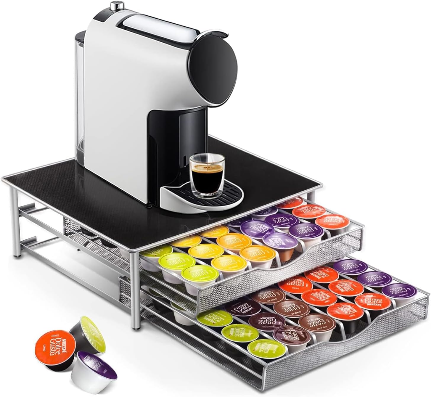 CARLA HOME K-Cup Coffee Pod Drawer Organizer - 72 Pods