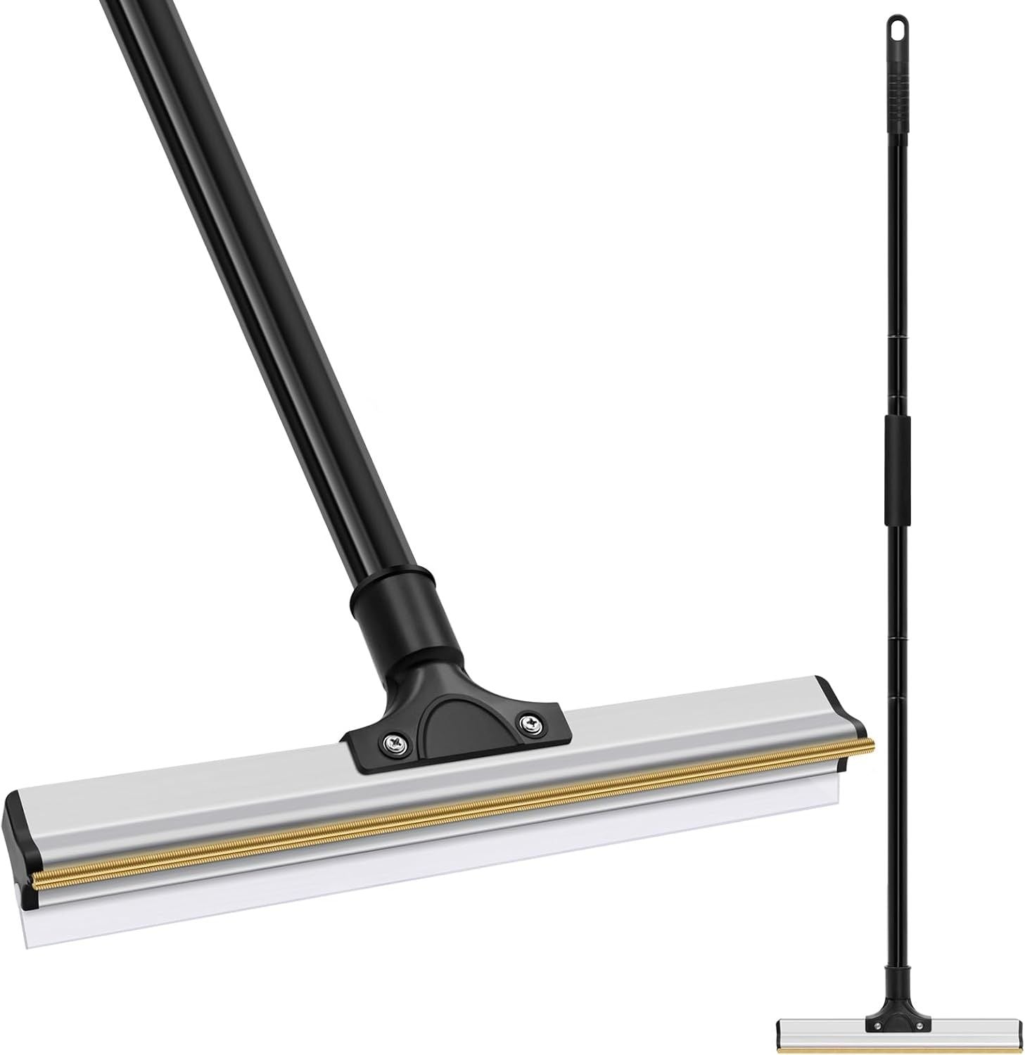 CARLA HOME Pet Hair Remover Broom with Long Handle