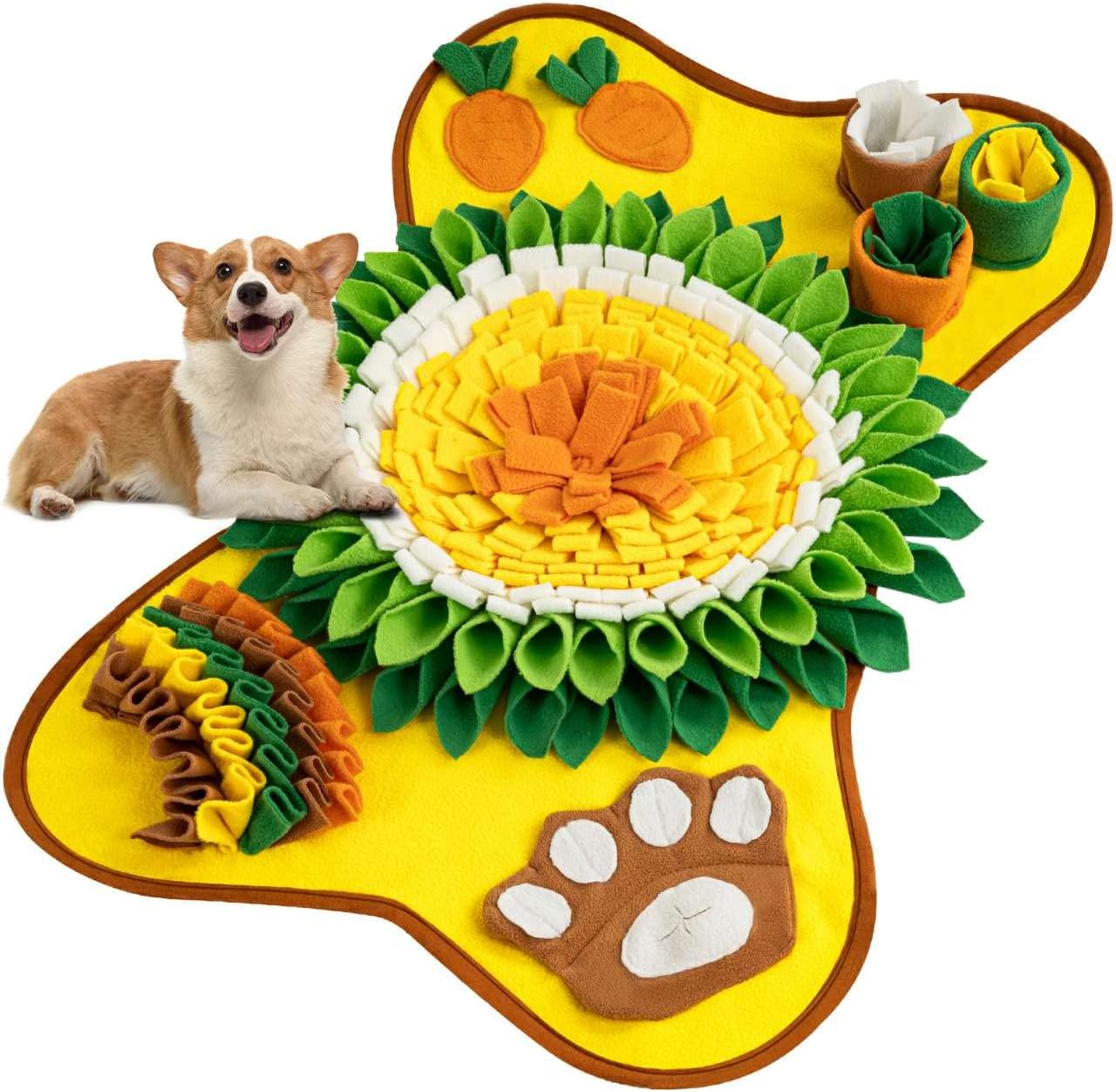 CARLA HOME Snuffle Interactive Feeding Mat Toy for Dogs & Pets