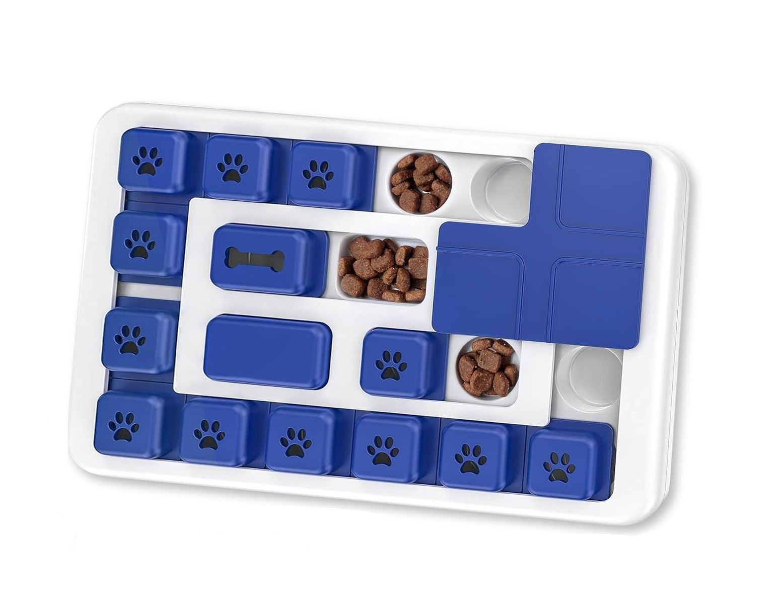 CARLA HOME Interactive Dog Puzzle Toy Slow Feeder Treat Dispenser