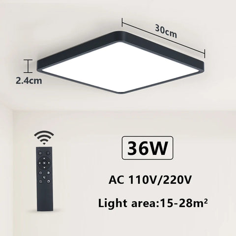Smart LED Ceiling Lamp Voice Control Alexa - SuperSaverAU - view 1