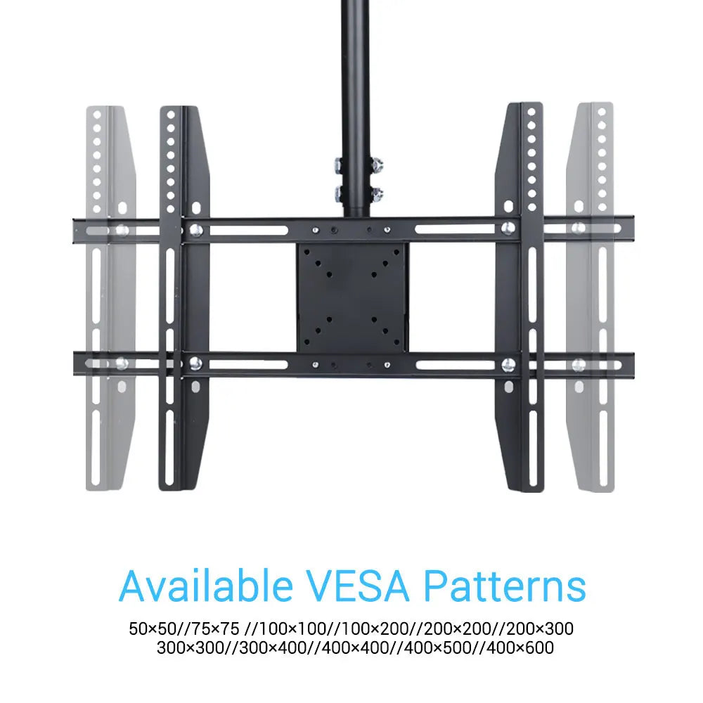 Adjustable Ceiling TV Mount for 26-65 Inch LCD LED Screens - SuperSaverAU - view 2