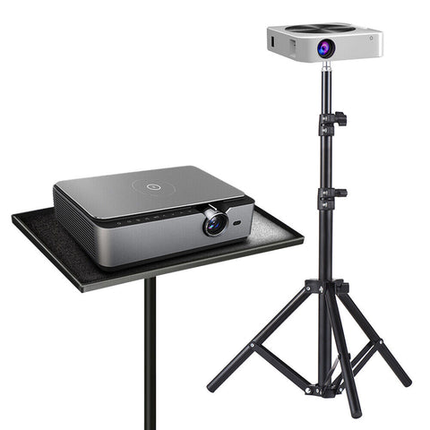 Premium Portable Adjustable Laptop Projector Tripod Stand with Tray