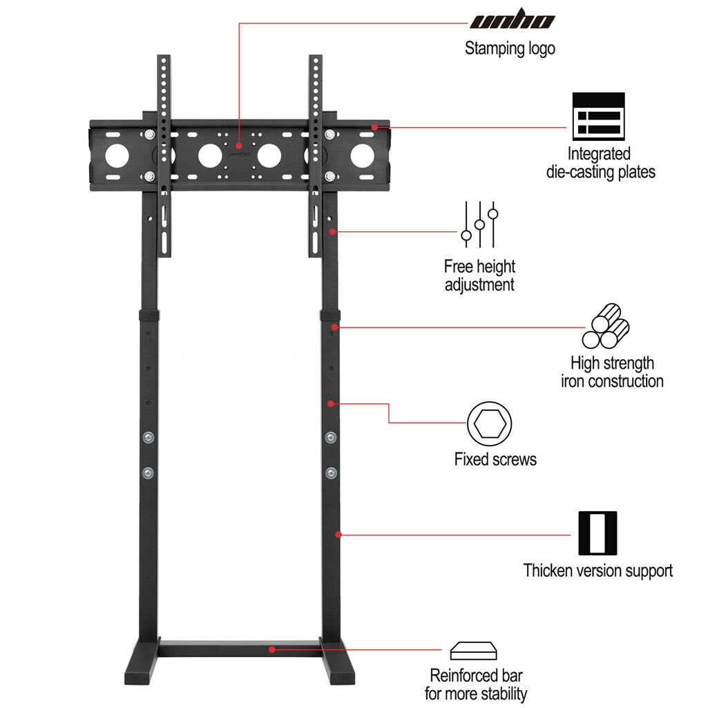 Swivel TV Stand Mount for 32-65 Inch LCD LED Screens - SuperSaverAU - view 3