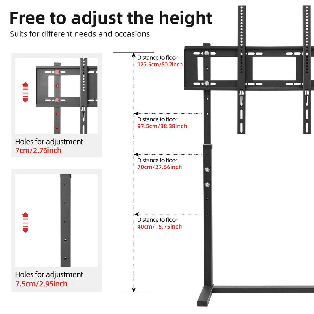 Swivel TV Stand Mount for 32-100 Inch LED LCD TVs - SuperSaverAU - view 3