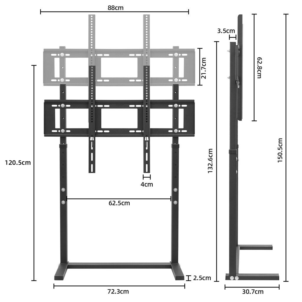 Swivel TV Stand Mount for 32-100 Inch LED LCD TVs - SuperSaverAU - view 6