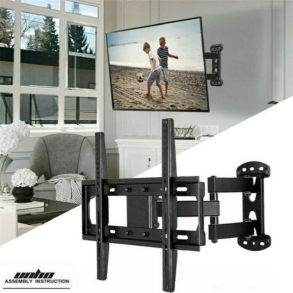 Full Motion TV Wall Mount Bracket for 27-55 inch TVs by Premium - SuperSaverAU - view 3