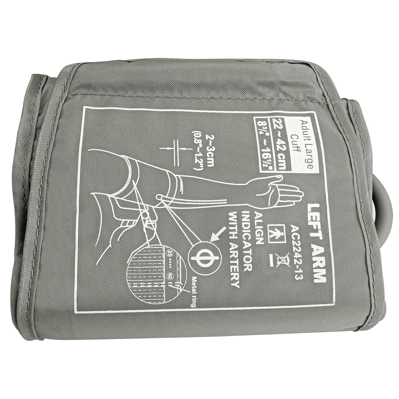 Bluetooth Blood Pressure Monitor by Premium - Large Cuff 22-42cm, Smartphone Compatible - SuperSaverAU - view 3