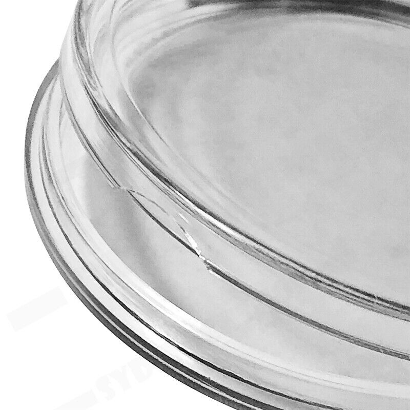100pcs 46mm Clear Plastic Coin Holder Capsules - Durable Storage Box for Collectors - SuperSaverAU - view 9