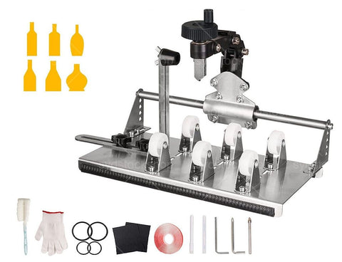 Stainless Steel Glass Bottle Cutter DIY Tool Kit 20x15x25 cm - Precision Cutting, Eco-Friendly - SuperSaverAU - view 1