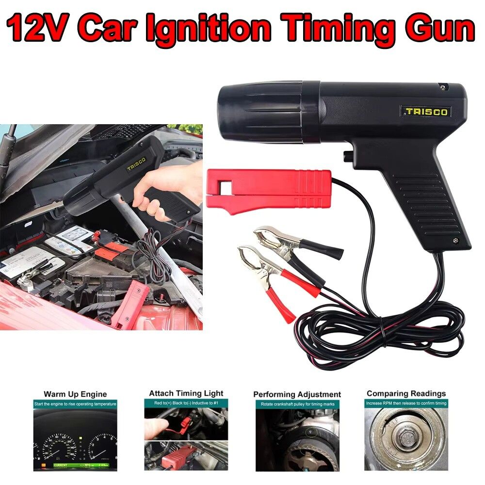 Premium Universal 12V Ignition Timing Light Strobe Lamp