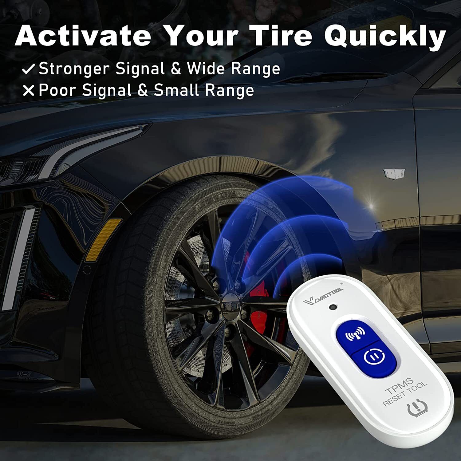 Premium TP508 TPMS Relearn Tool for GM Tyre Pressure Reset