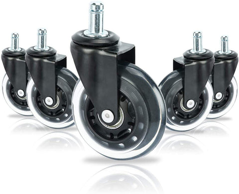 3 Pack Rollerblade Chair Wheels - 7/16 Stem for All Floors - SuperSaverAU - view 1