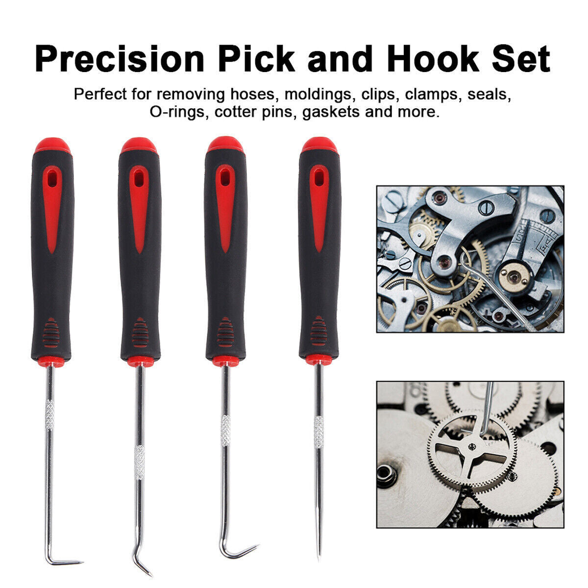 Premium 65 Piece Car Trim Removal Tool Set with Pry Bar Kit