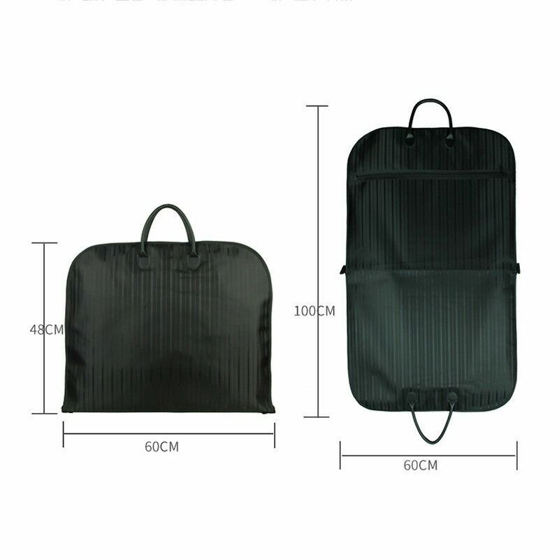 Blue Men Suit Garment Bag 20x15x25 cm Waterproof Dustproof Travel Organizer - SuperSaverAU - view 7